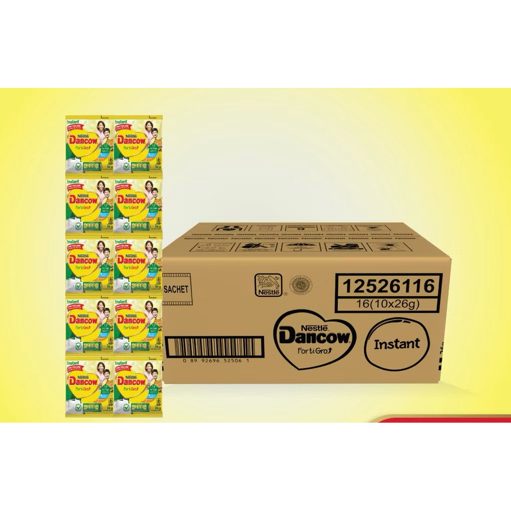 susu dancow saset 1 dus isi 16 renteng (grosir)
