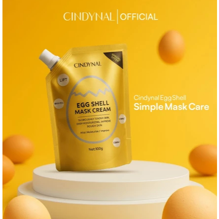 Retinol Mask Gold/Egg Shell Mask Cream Masker Wajah
