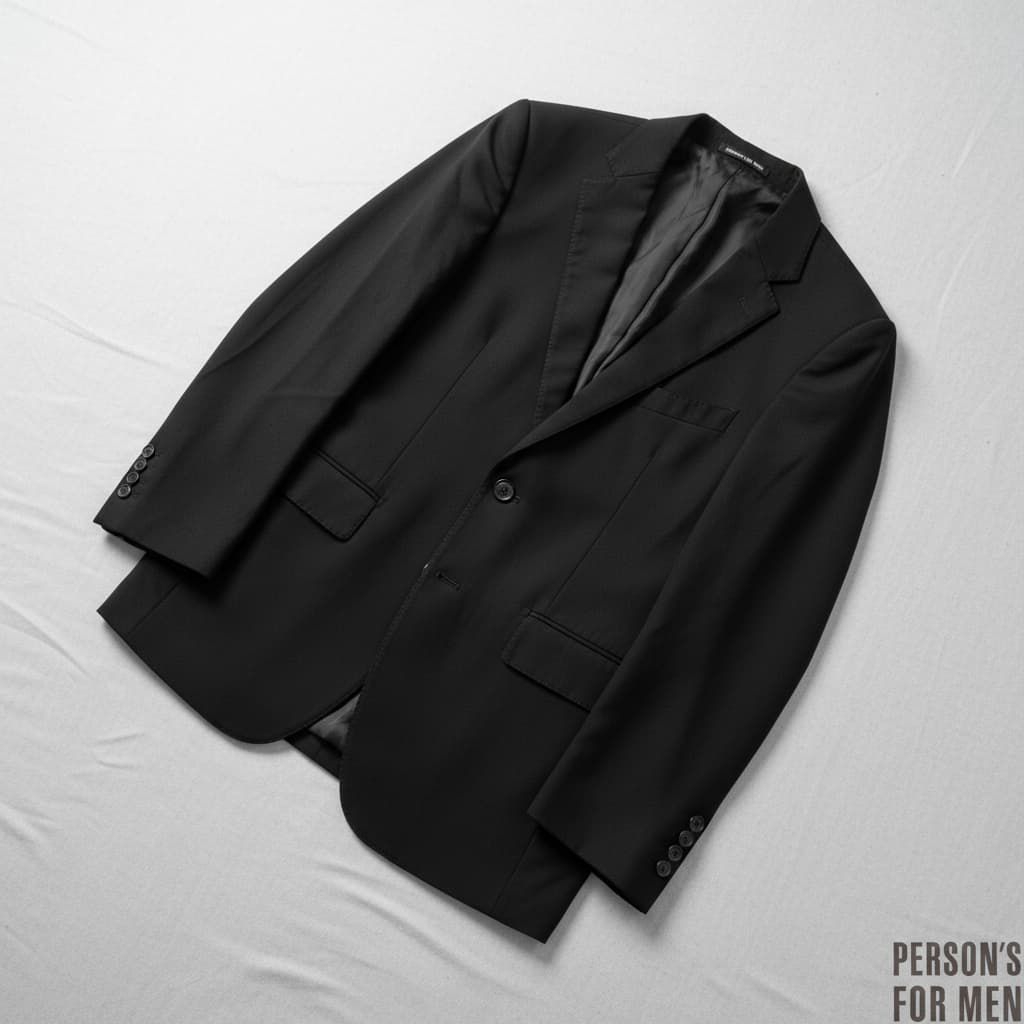 Person's for Men Jas Blazer Hitam Elegan Unik