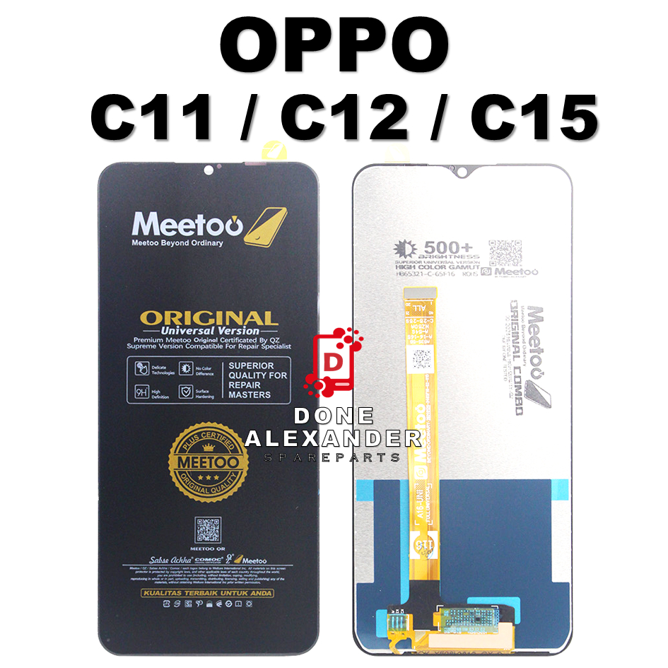 LCD TOUCHSCREEN REALME C11 / C12 / C15 ORIGINAL 100% FULLSET COMPLETE