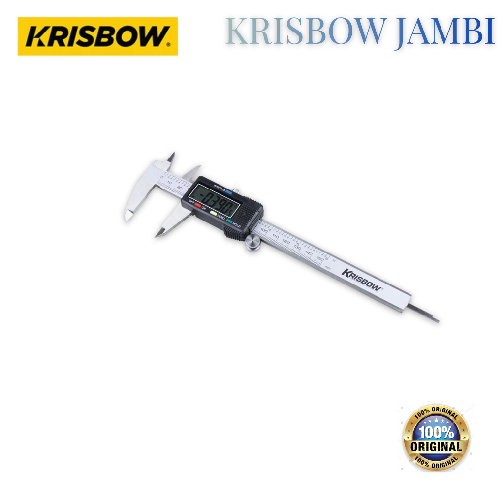 SIGMAT DIGITAL KRISBOW / DIGITAL CALIPER 150MM/6IN 0.01MM