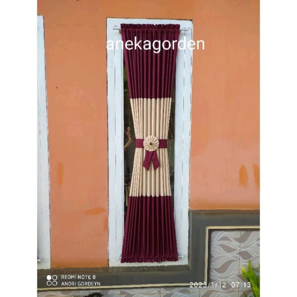 Gorden jendela minimalis tirai jendela antik gorden kupu-kupu simpelGorden jendela tahun 2023 di ran