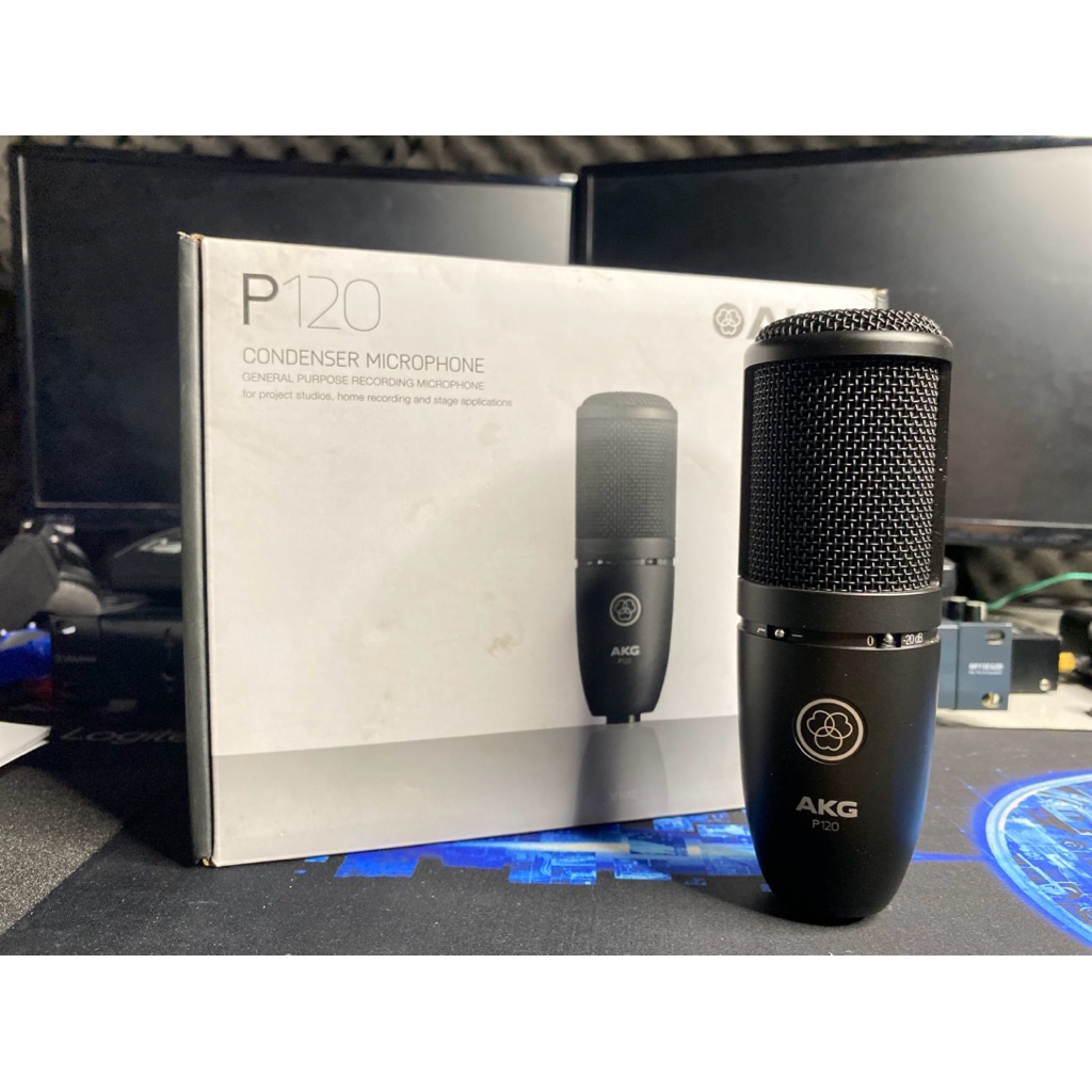 Mic Condensor AKG P120 Original Fullset