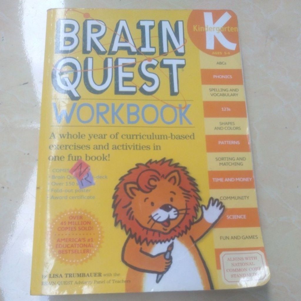 BUKU BRAIN QUEST WORKBOOK