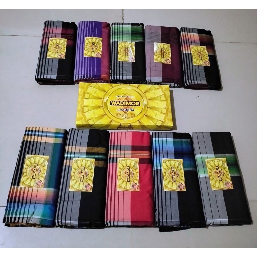SARUNG WADIMOR DEWASA / SARUNG TENUN WADIMOR GOLD