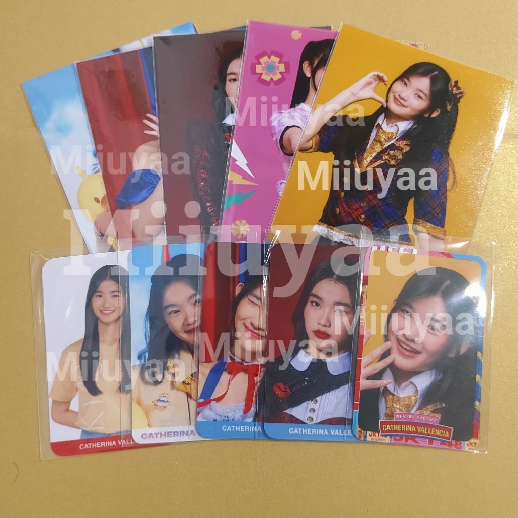 Set Bundling Photocard PC dan Photopack PP Official JKT48 - Catherina Vallencia Erine