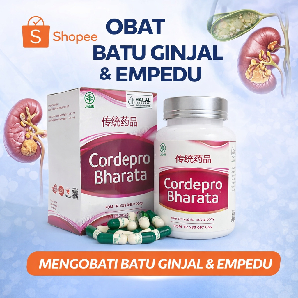 Cordepro Bharata Obat Gagal Ginjal 100% Original
