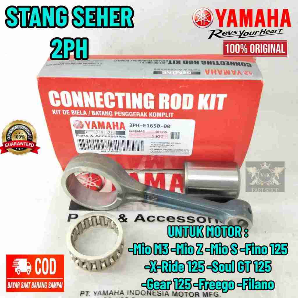 STANG SEHER KODE PART 2PH ORI YAMAHA PISTON Mio M3,Mio Z,Mio S,Fino 125,X-Ride125,Soul GT125,Gear125