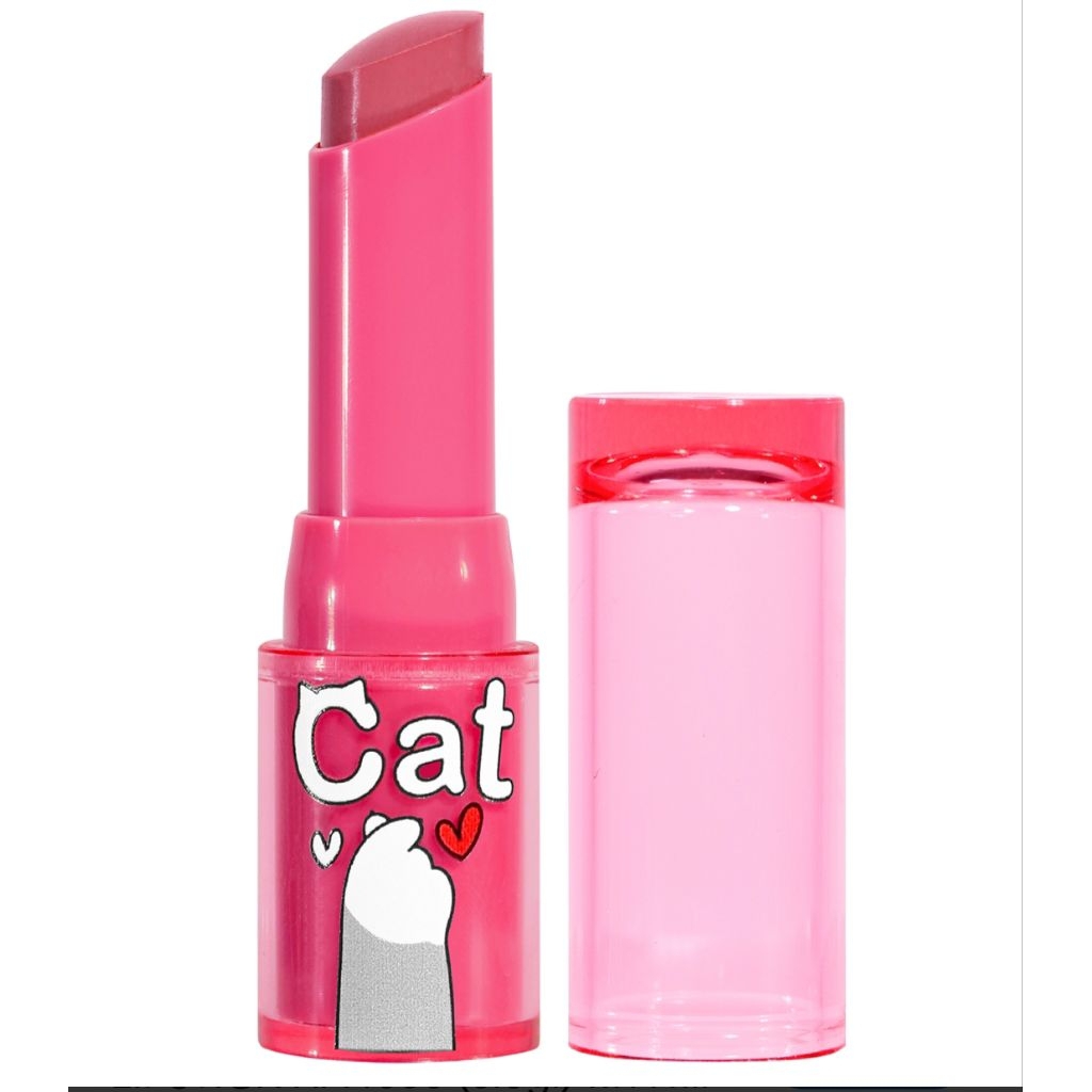 lipstik NEE CARA tipe Cat Water Lipstick, yang juga berfungsi sebagai lip balm untuk melembapkan bib