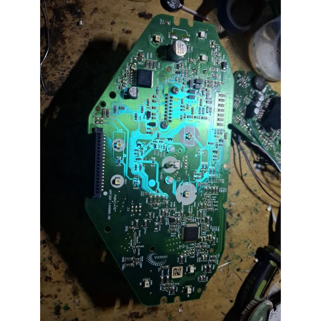 Pcb speedometer vario led old 150 125 2015 2018 original copotan