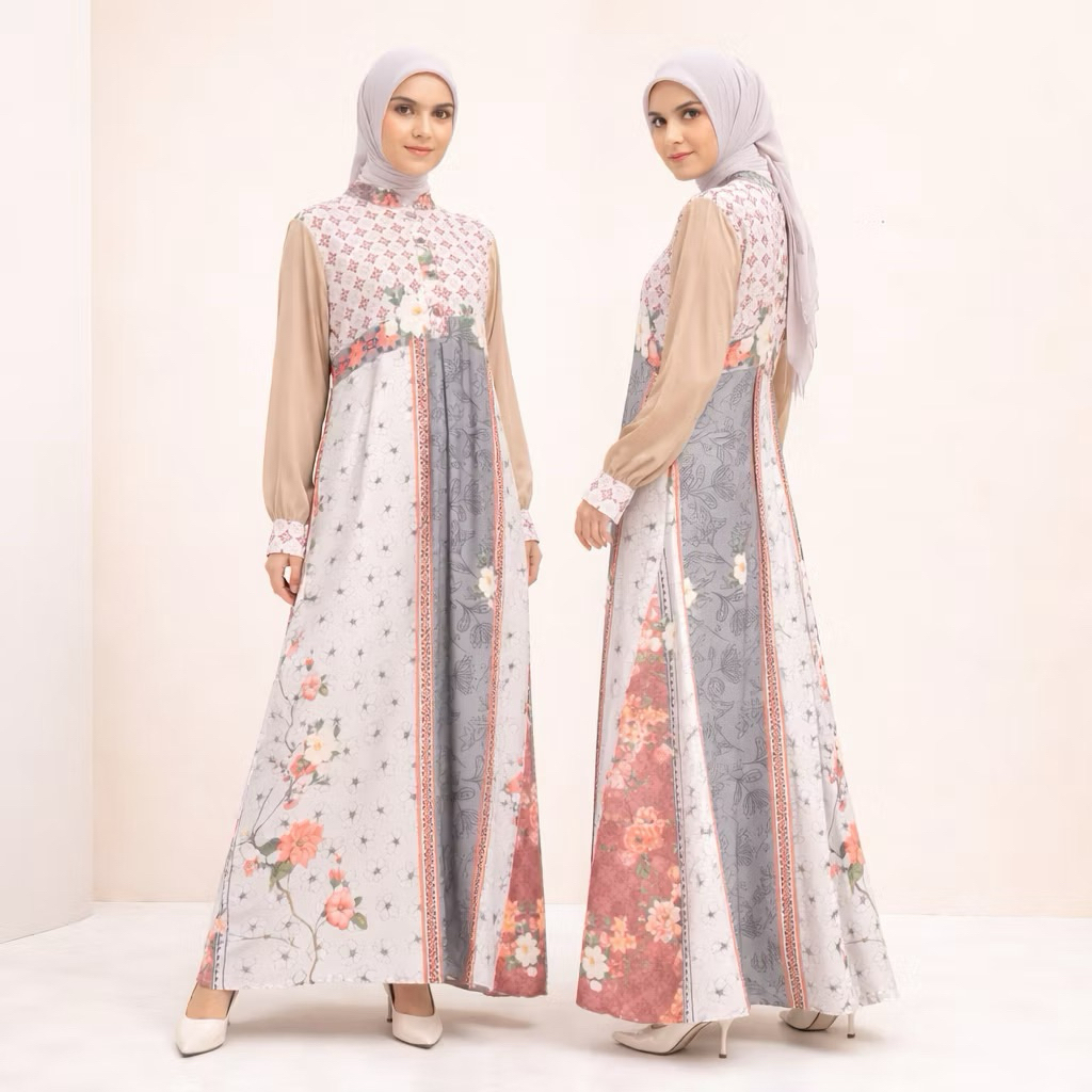 GAMIS KATUN SILK|GAMIS SILK|DRESS SILK