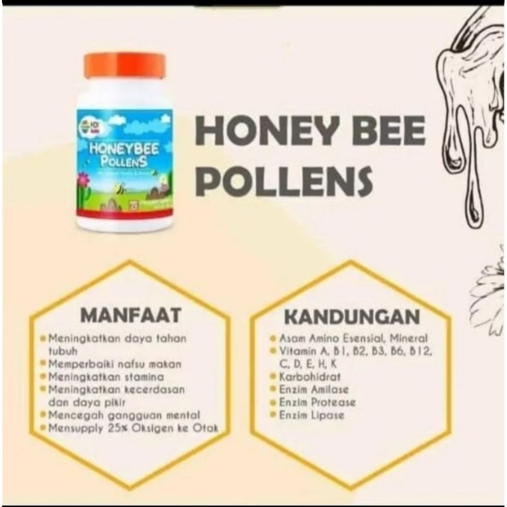 Honey Bee Pollens Original
