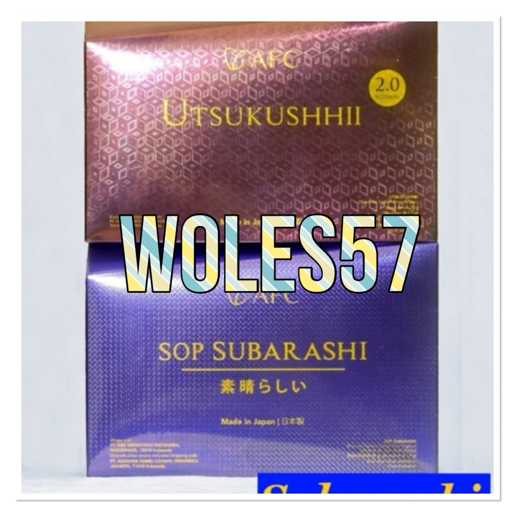 PAKET SUBARASHI GOLD UTSUKUSHI GOLD AFC JAPAN