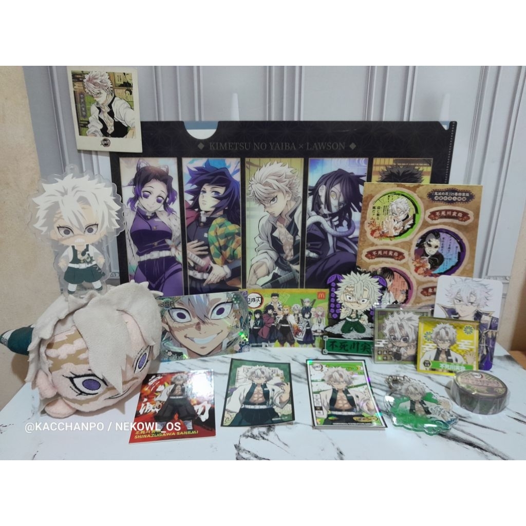 [UPDATE] AAB Sanemi Shinazugawa KNY Official Merchandise Nemi Kimetsu No Yaiba Merch Demon Slayer DS