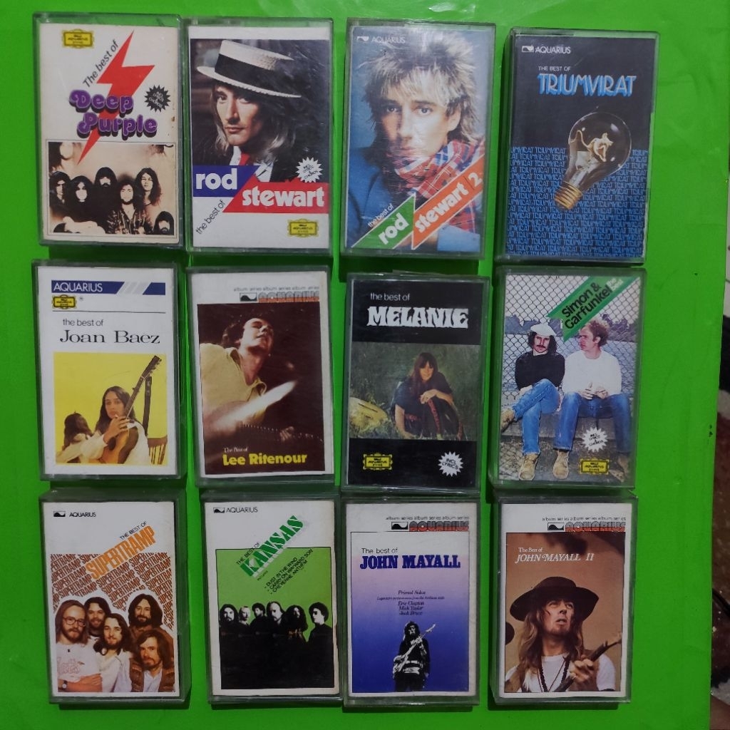 Kaset The Best Of Aquarius Records