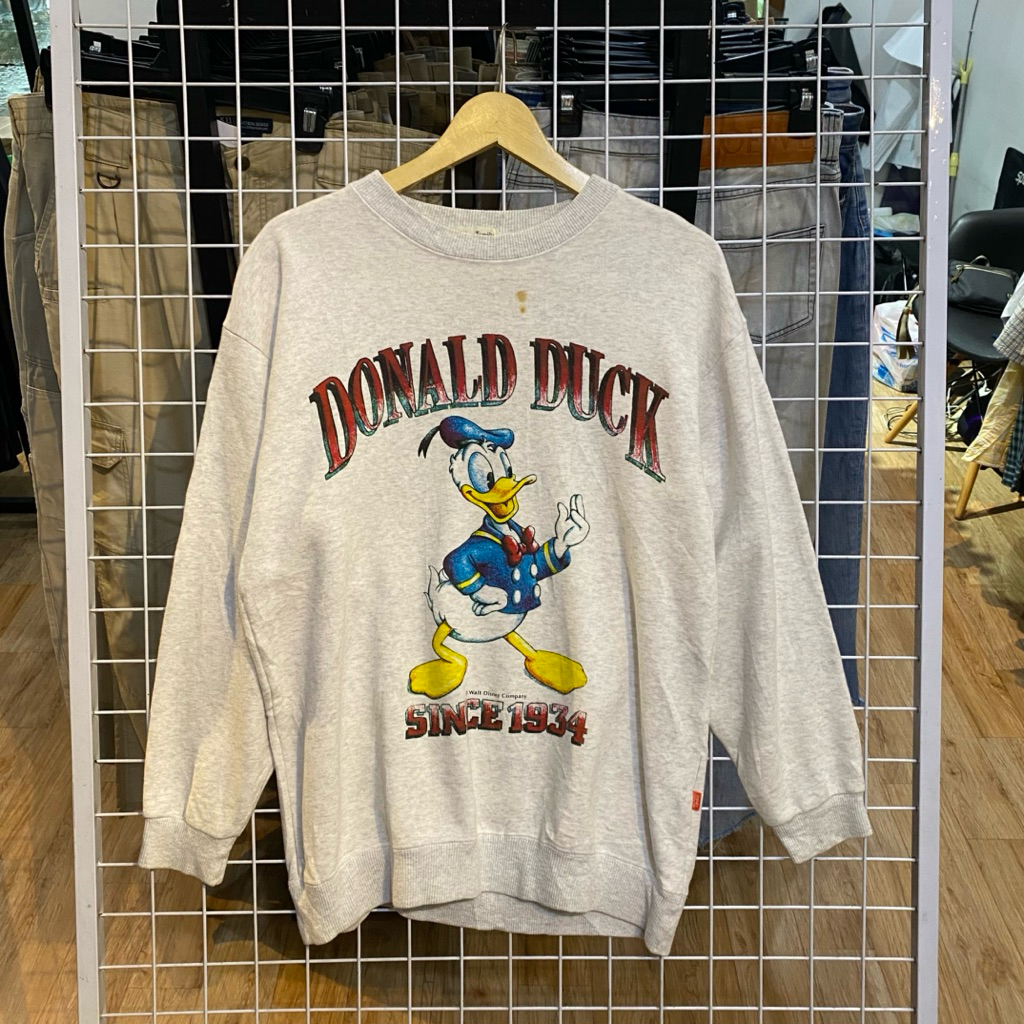 Vtg Donald Duck Crewneck