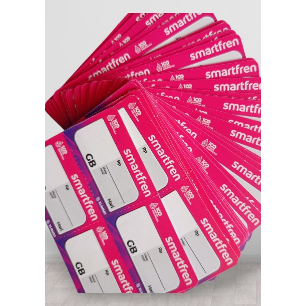 Voucher SMARTFREN bahan inject voucher internet Smartfren kosong area nasional
