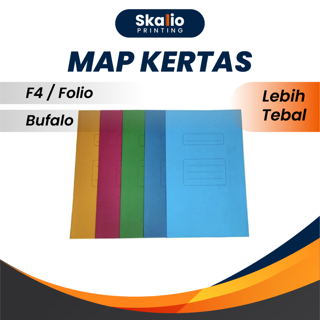 Map Stopmap Kertas Bindex Bufalo 180gr F4 Folio Tebal