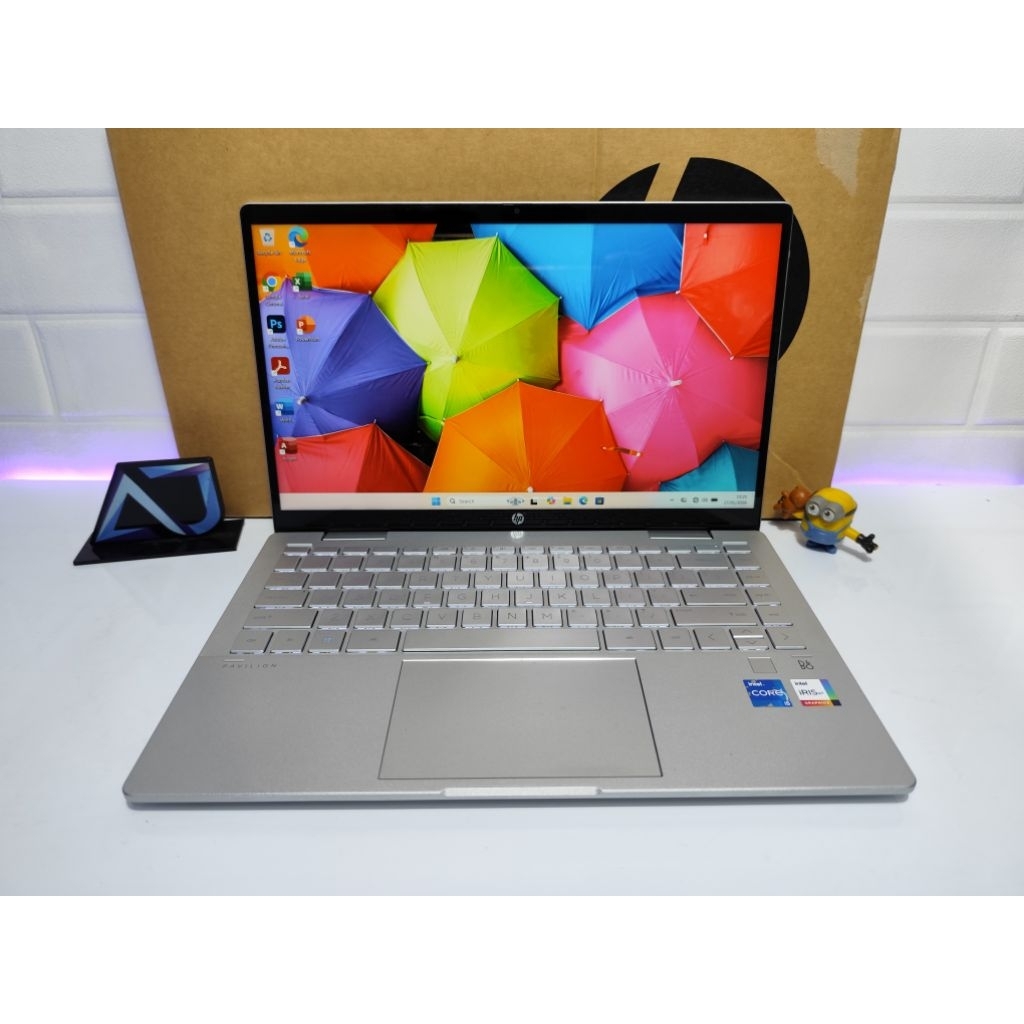 Laptop HP Pavilion X360 Intel Core i5 Gen 12 Ram 8 GB,SSD 512 GB M.2 NVME Layar Touchscreen 360° Mul