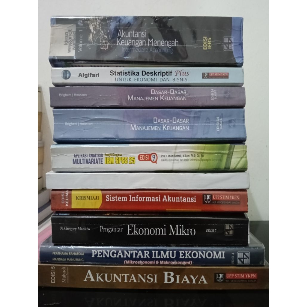 PRELOVED/BEKAS Buku Buku Akuntansi