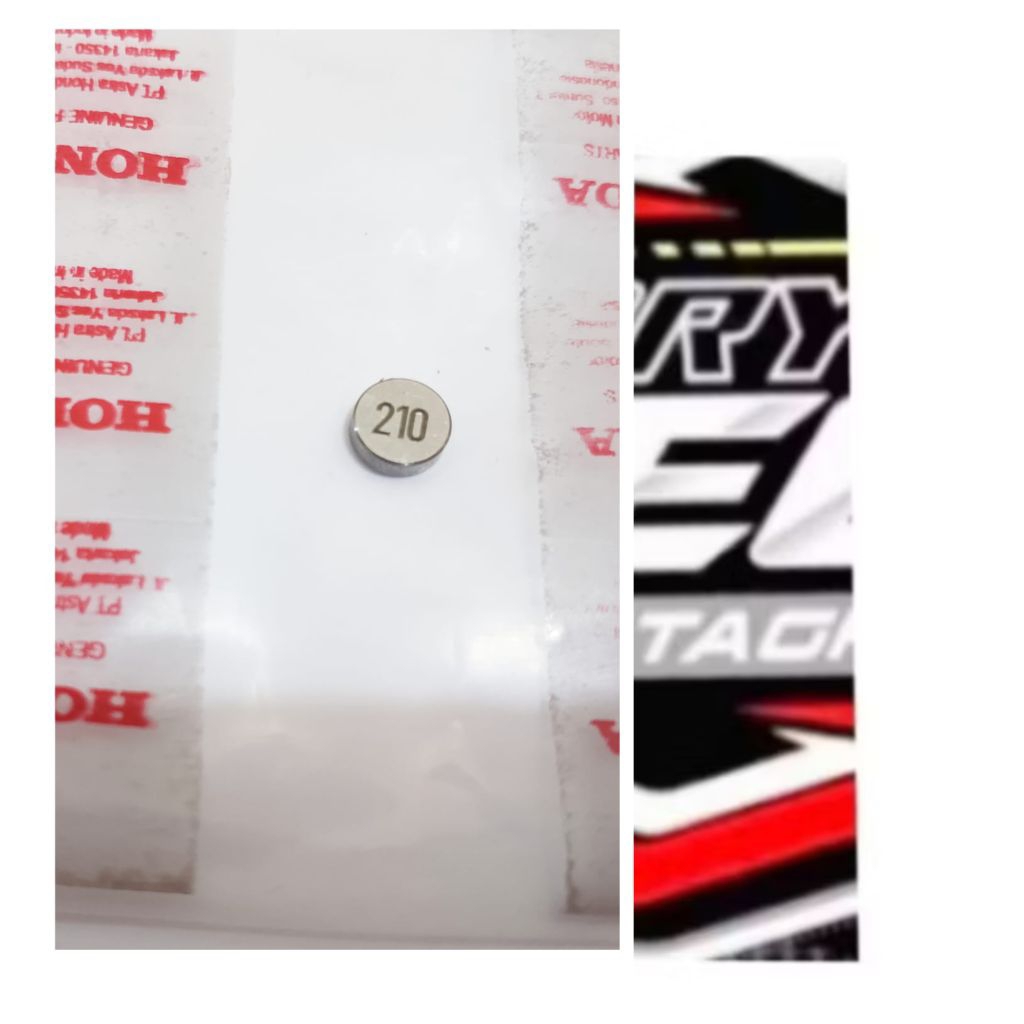 SIM klep Honda CBR 150 Sonic 150 ukuran 210
