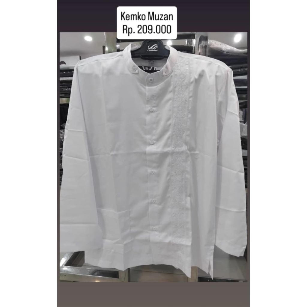 Rabbani - Kemko Muzan | Baju Koko Putih Pria | Kemko Rabbani Original