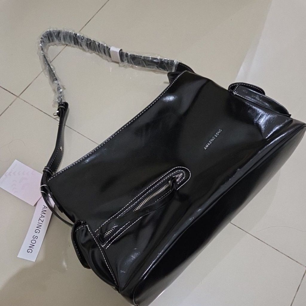 Tas Amazing song (NEW) premium collection/tas wanita hobo hitam
