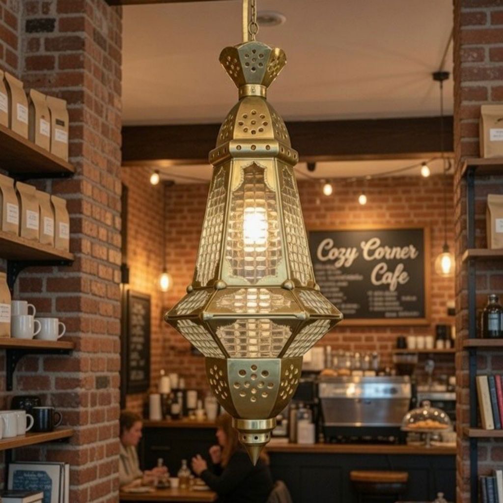 ready lampu hias maroco /lampu maroko kaca nako
