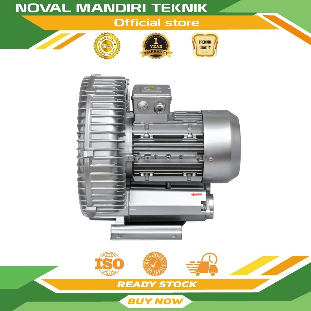 Ring Blower 10Hp Rotor Tambak Ipal Vortex ROTOR HB-7500 RING BLOWER