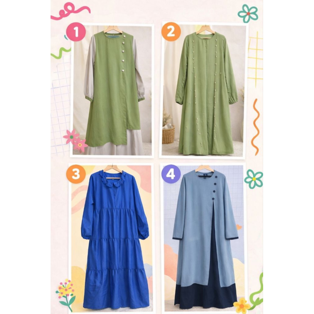 preloved gamis lebaran medan murah