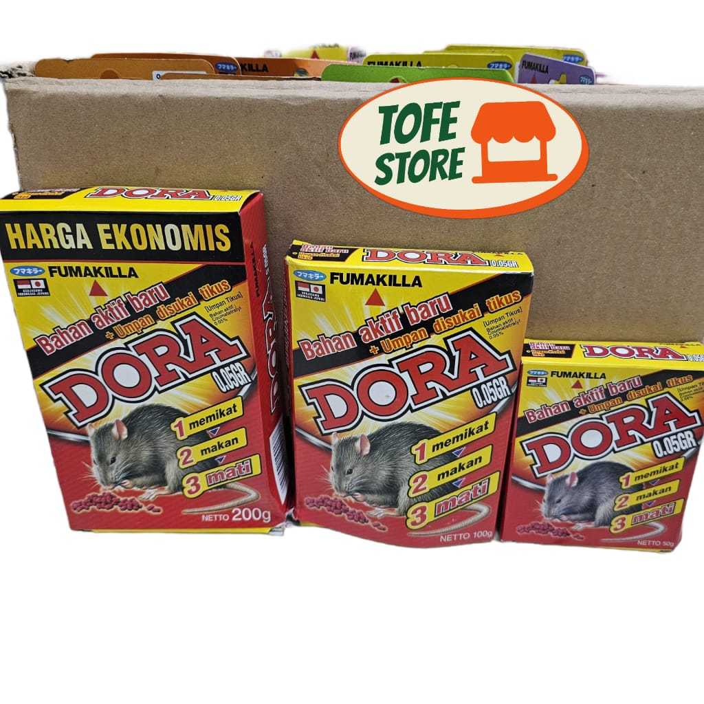 DORA RACUN TIKUS | RACUN TIKUS DORA FUMAKILLA