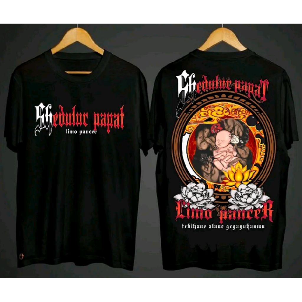 Kaos Sedulur Papat Limo Pancer T-shirt Distro Unisex