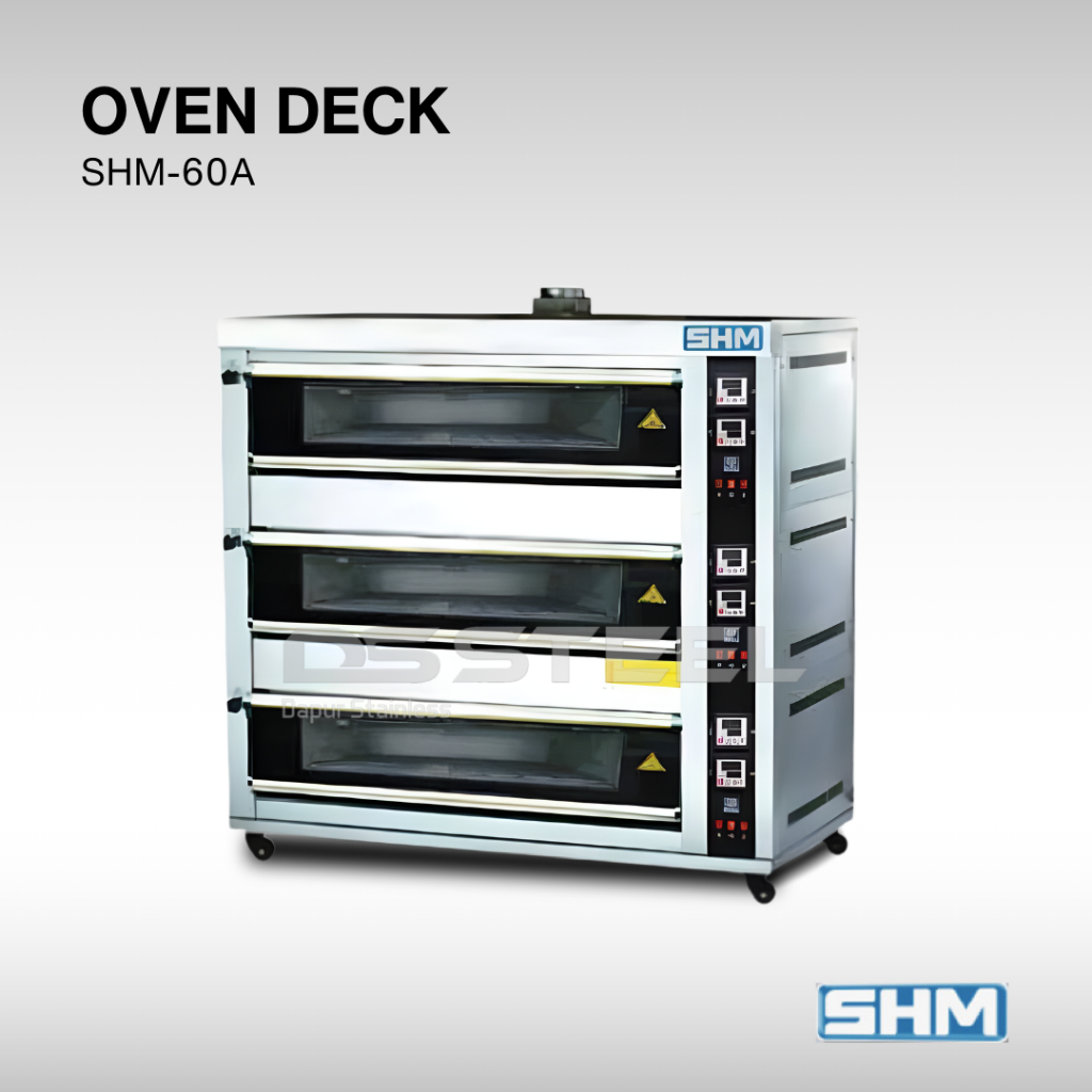 SHM Gas Deck Oven SHM-60A 3 Deck 6 Loyang SHM-60A