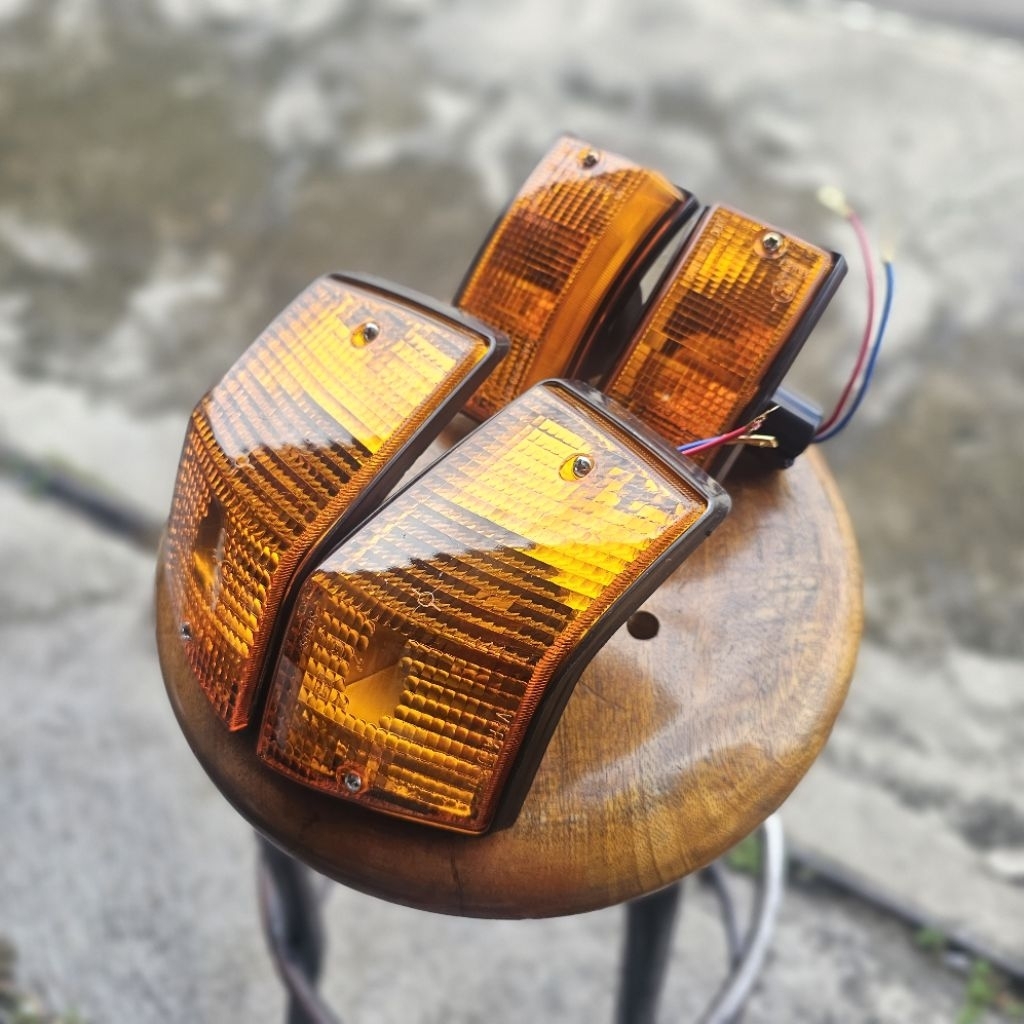 Lampu Sen Sein Vespa Px Exclusive Spartan Emboss Veralux Triom Set