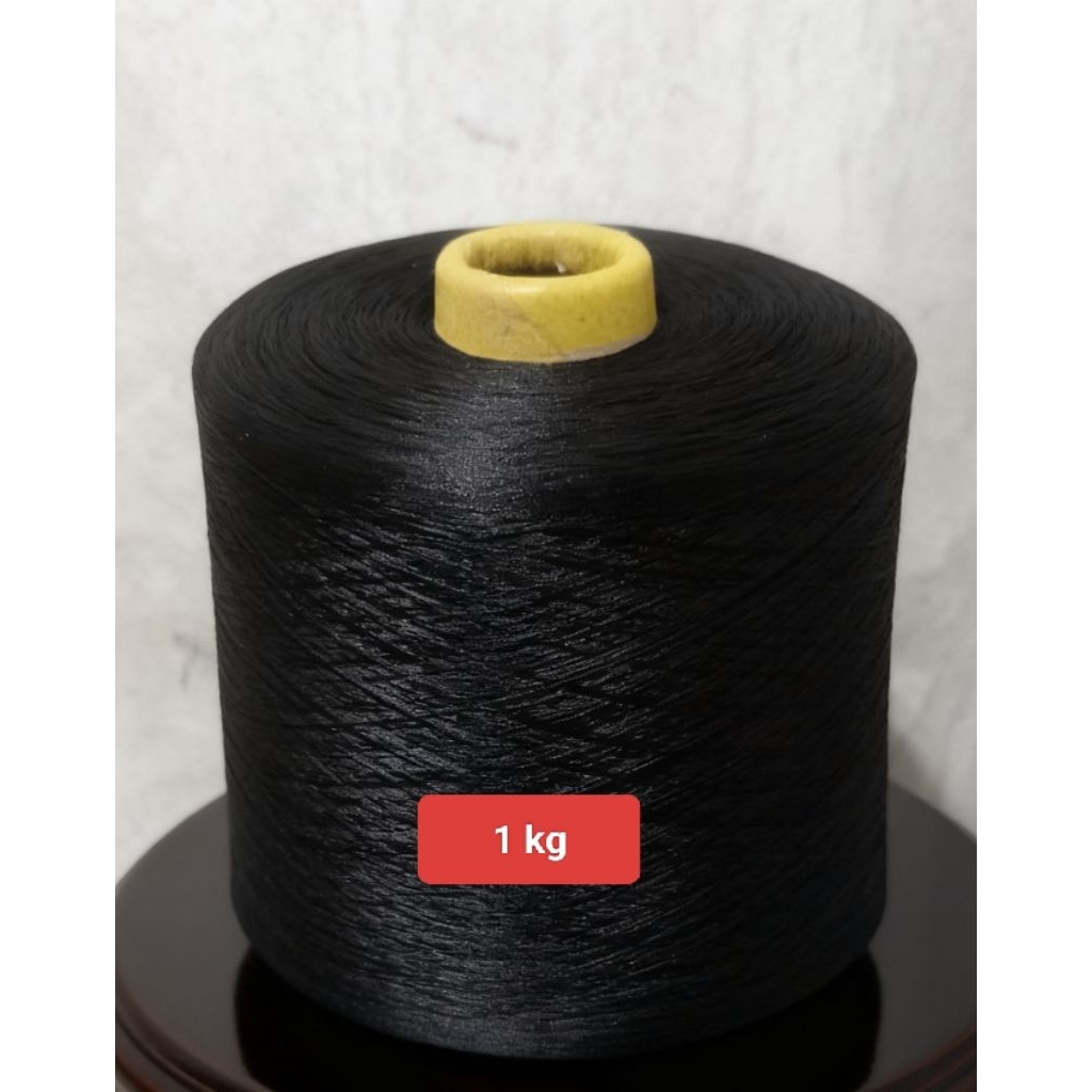 Benang obras hitam 1kg