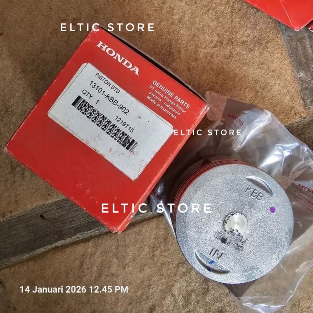 Head Piston Seher Os 0.75 Honda Tiger 2000/Tiger Revo Original AHM