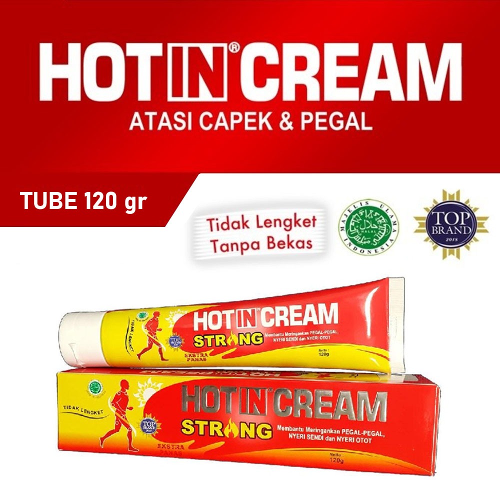 Hot In  Cream 60 Gr Pereda Nyeri | Strong Cool