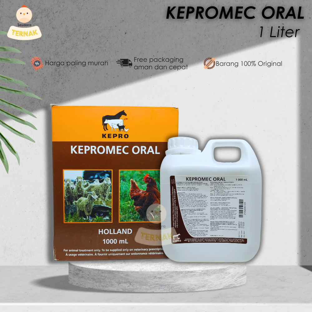 Kepromec Oral 1 Liter Obat Gurem Scabies Impor Holland