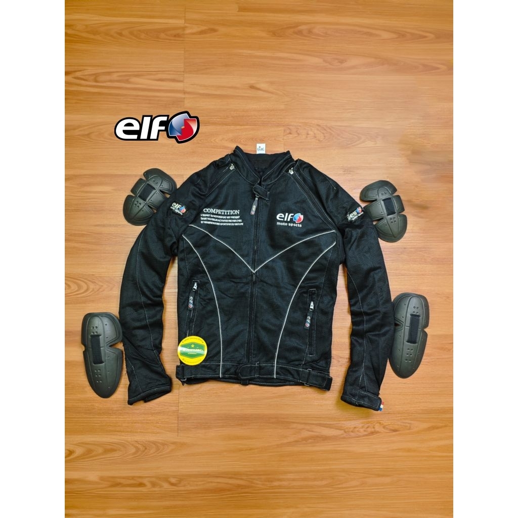 elf Motorcycle bikers racing hibrid ves jacket