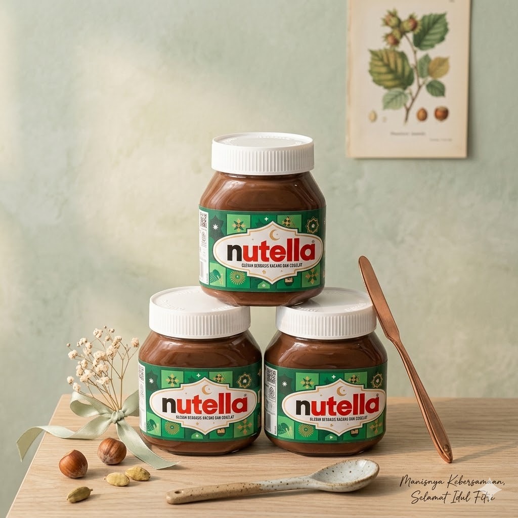 NUTELLA 200GR / NUTELLA HAZEL SPREAD 350GR / NUTELLA SELAI COKELAT