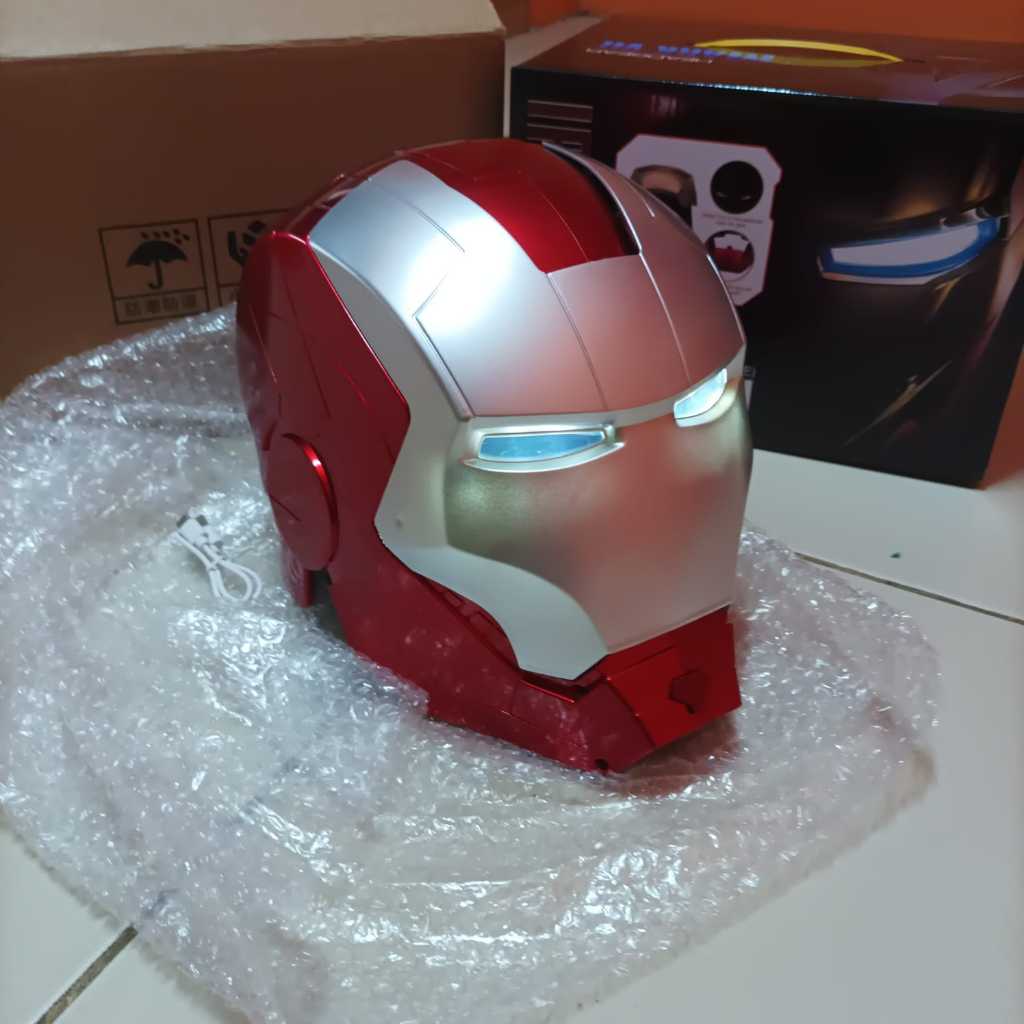 Helmet The Avengers Iron Man Mark 5 Helm Ironman Sensor Led 1/1