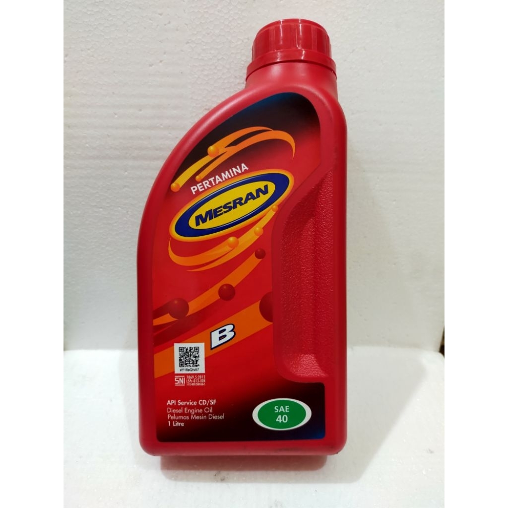 Oli Mesin Pertamina Mesran B 40 1Liter Oli Mesran B 40 1Liter