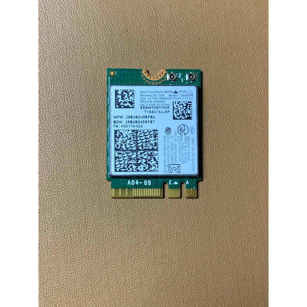 Wifi card Lenovo Thinkpad T440s