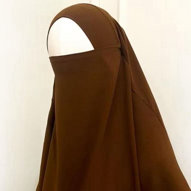 FK | FRENCH KHIMAR KHADIJAH BAHAN MAZEN ANTI UV SIZE L BY TSURAYYA