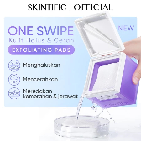 SKINTIFIC AHA BHA PHA EXFOLIATING PADS