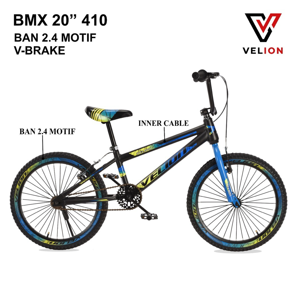 Sepeda BMX Ukuran 20 Centrum 6628-1 ban 2.4 Murah