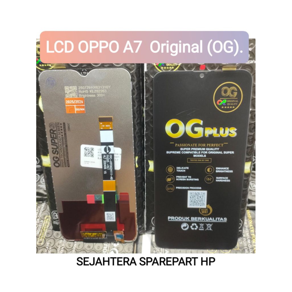 LCD OPPO A7 Original (OG).