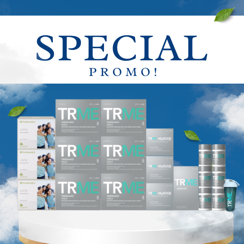 PROMO TRME TWS PAKET PELANGSING PROGRAM DIET 3 BULAN LENKAP
