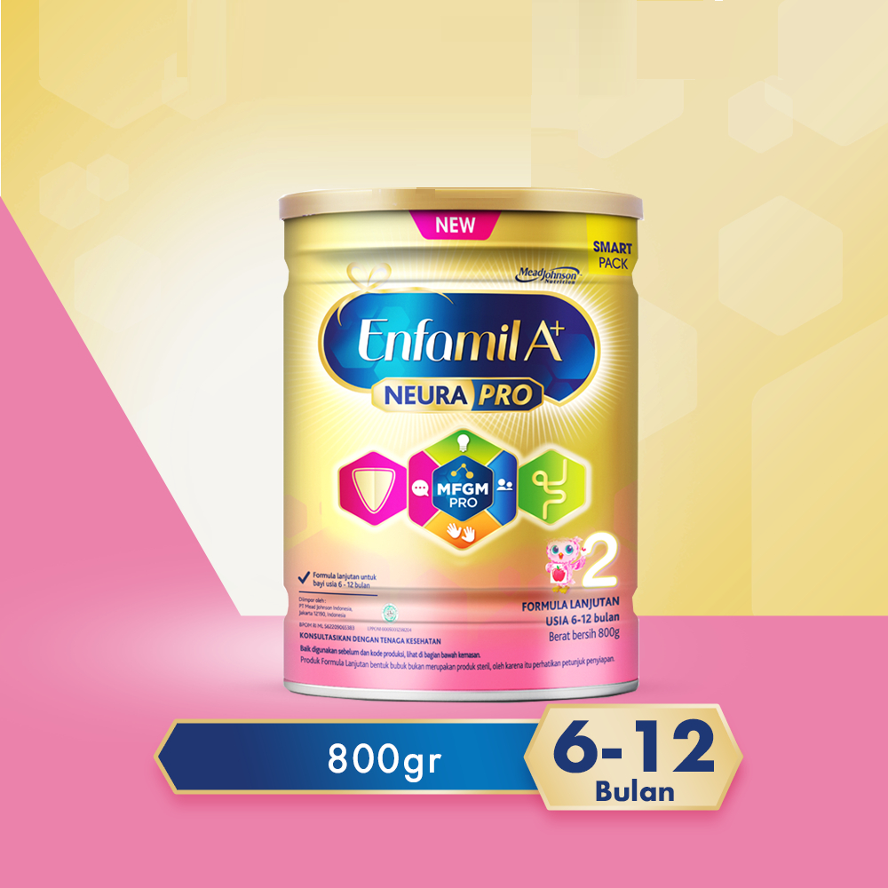 Enfamil A+ Tahap 2 kemasan 800 gr