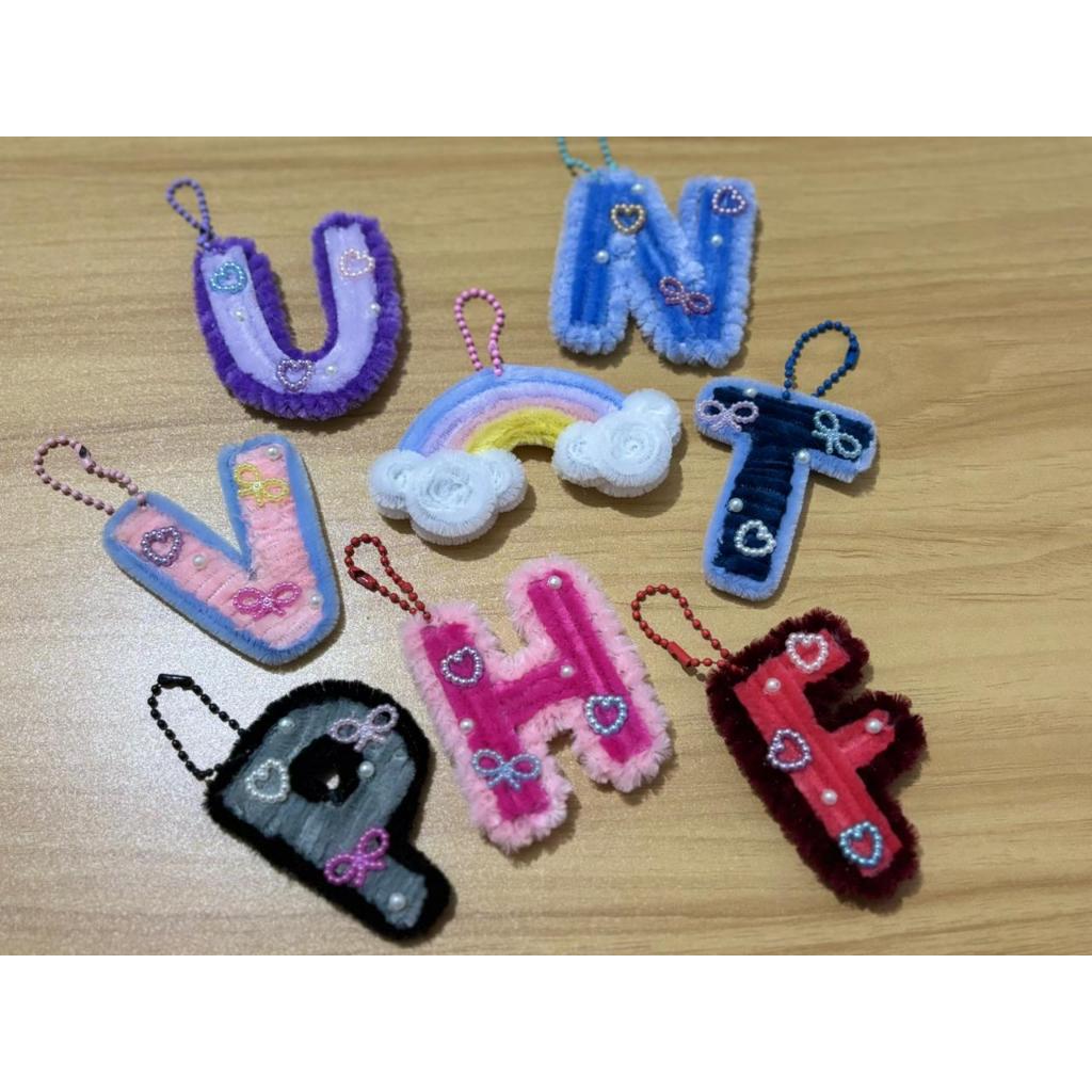 GANCI HURUF / GANCI ABJAD / KEYCHAIN HURUF / KEYCHAIN ABJAD